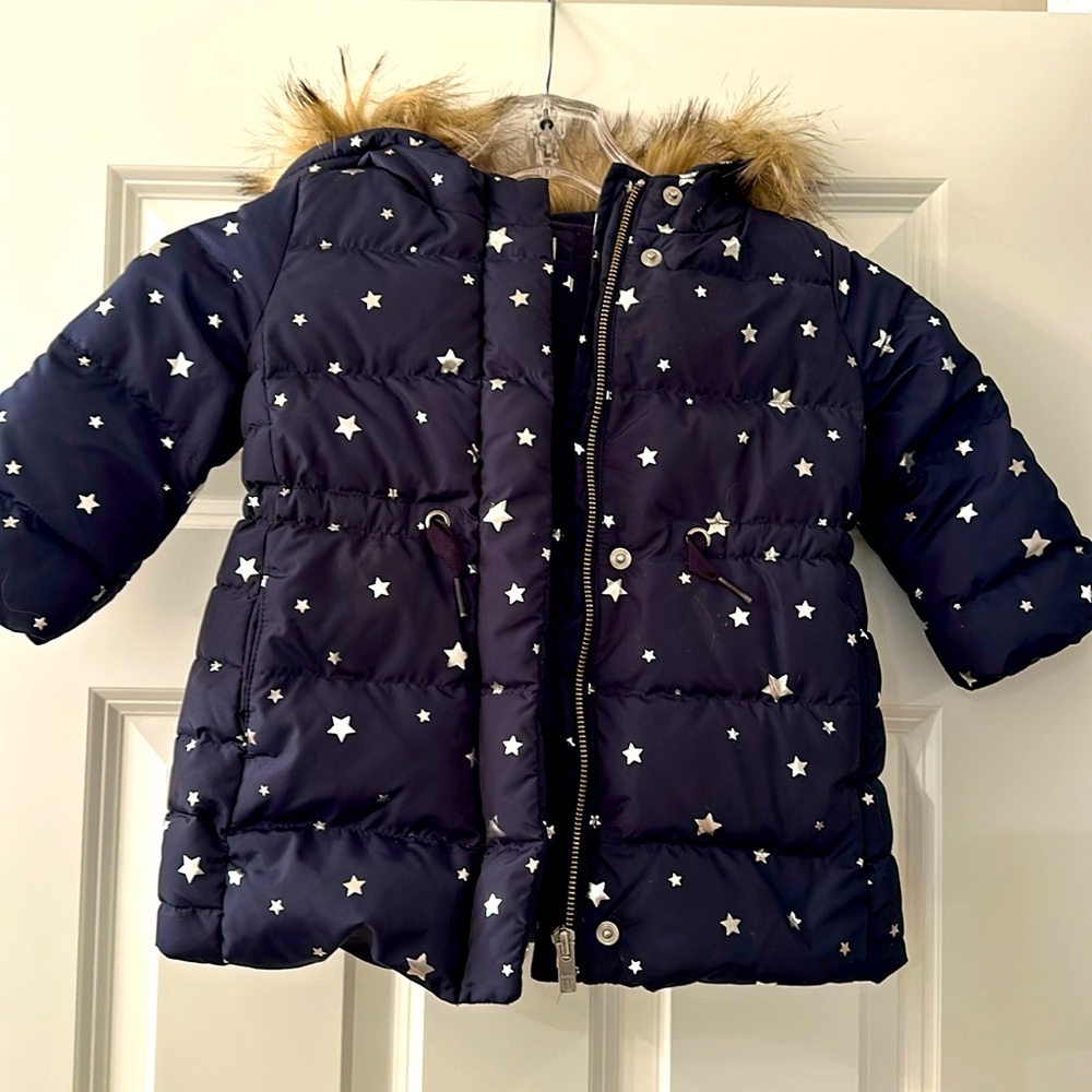 Gap Baby star puffer coat